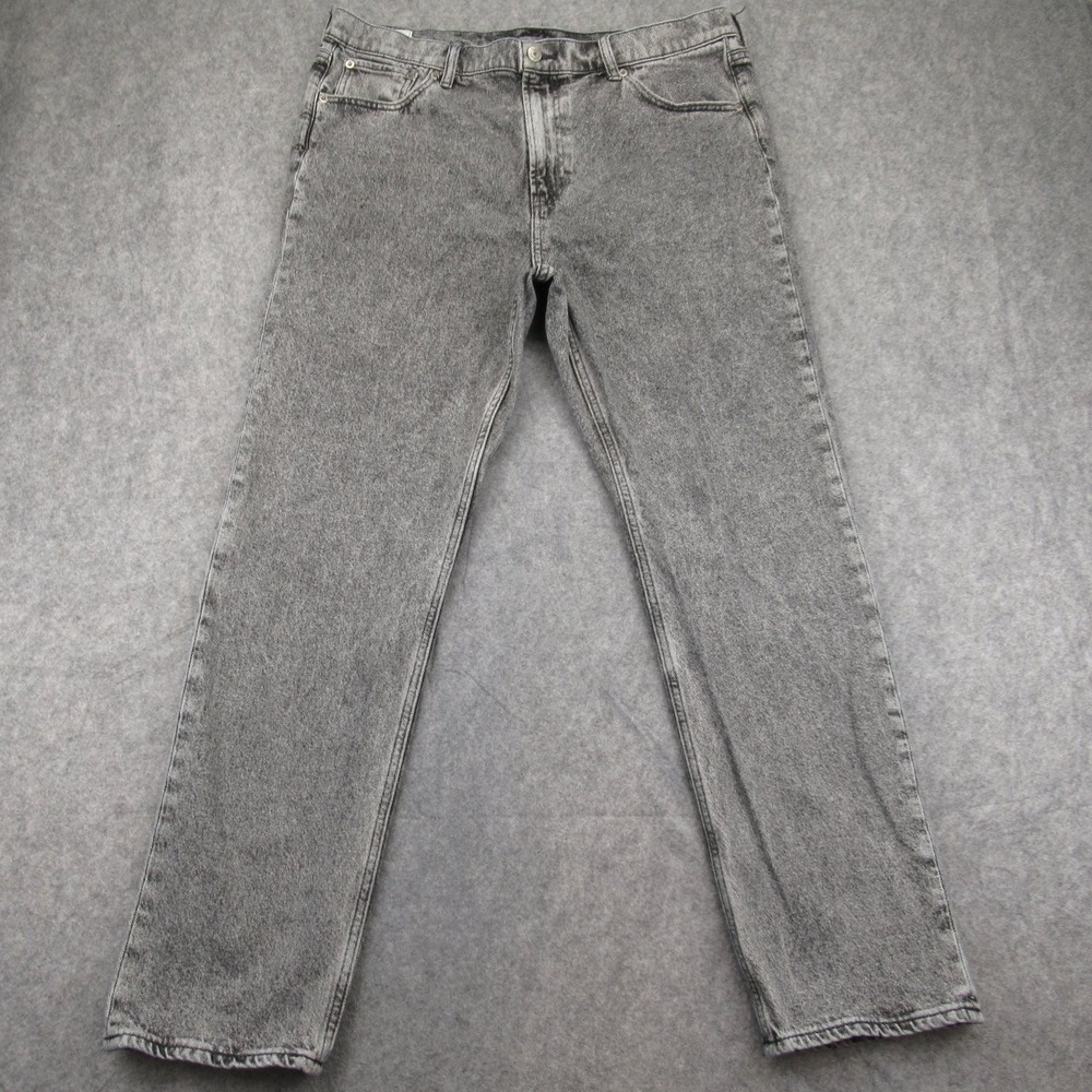 GAP Jeans Women's Grey‎ 34 90's Straight High Rise Stretch Denim